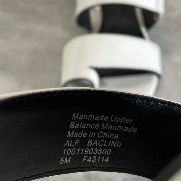 ALFANI Step N' Flex Women's White Baclinii Toe-Loop Cushioned Flat Slide Sandals - Picture 12 of 12